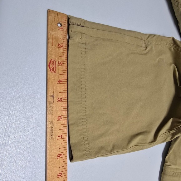 Eddie Bauer Pants Mens‎ 36x30 Tan First Ascent Convertible Straight Outdoors - Picture 14 of 15